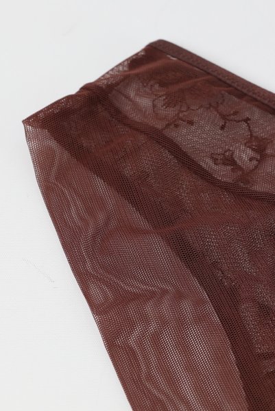 画像11: 【12月発売予定】2026SS|KIRAchocolate C110 | ノーマルショーツ・ブラウン  | ewabien エヴァビアン (11)