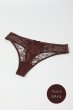 画像7: 【12月発売予定】2026SS|KIRAchocolate C200 |タンガ・Tバック・ブラウン  | ewabien エヴァビアン (7)