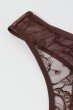 画像9: 【12月発売予定】2026SS|KIRAchocolate C200 |タンガ・Tバック・ブラウン  | ewabien エヴァビアン (9)