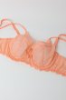 画像8: 【予約受付中】2026SS|MARIBEL peach B161 | フルカップ・パッドなし・ワイヤーブラ・一枚レース・大きいサイズ・ピンク | ewabien エヴァビアン (8)