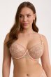 画像2: 【予約受付中】2026SS|TRINI beige B150 | フルカップ・ワイヤーブラ・セミソフトブラ・大きいサイズ・ベージュ| ewabien エヴァビアン (2)