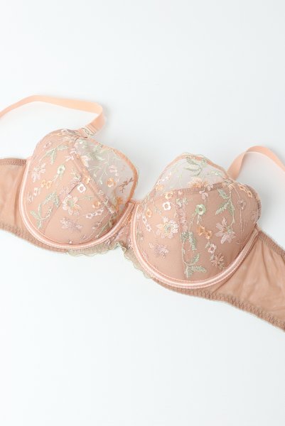 画像8: 【予約受付中】2026SS|TRINI beige B150 | フルカップ・ワイヤーブラ・セミソフトブラ・大きいサイズ・ベージュ| ewabien エヴァビアン (8)