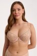 画像1: 【予約受付中】2026SS|TRINI beige B214 | 3/4カップ・ワイヤーブラ・グラマー向け・ベージュ| ewabien エヴァビアン (1)