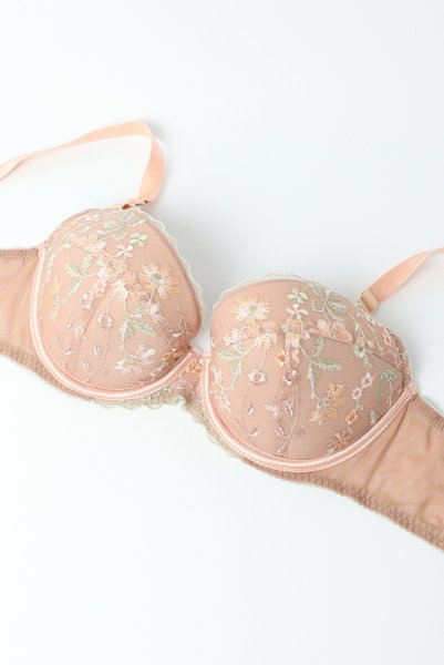画像7: 【予約受付中】2026SS|TRINI beige B214 | 3/4カップ・ワイヤーブラ・グラマー向け・ベージュ| ewabien エヴァビアン (7)