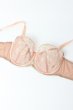 画像7: 【予約受付中】2026SS|TRINI beige B161 | フルカップ・パッドなし・ワイヤーブラ・一枚レース・大きいサイズ・ベージュ | ewabien エヴァビアン (7)