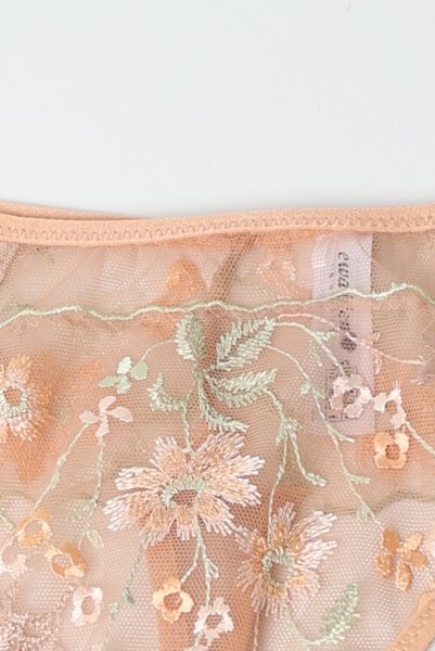 画像14: 【予約受付中】2026SS|TRINI beige C200 |タンガ・Tバック・ベージュ  | ewabien エヴァビアン (14)
