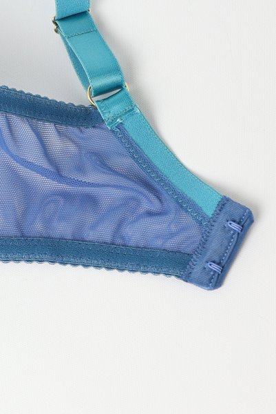 画像11: 【予約受付中】2026SS|NURIA blue B150 | フルカップ・ワイヤーブラ・セミソフトブラ・大きいサイズ・ブルー| ewabien エヴァビアン (11)
