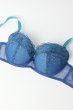 画像7: 【予約受付中】2026SS|NURIA blue B214 | 3/4カップ・ワイヤーブラ・グラマー向け・ブルー| ewabien エヴァビアン (7)