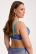 画像2: 【予約受付中】2026SS|NURIA blue B161 | フルカップ・パッドなし・ワイヤーブラ・一枚レース・大きいサイズ・ブルー | ewabien エヴァビアン (2)
