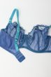 画像10: 【予約受付中】2026SS|NURIA blue B161 | フルカップ・パッドなし・ワイヤーブラ・一枚レース・大きいサイズ・ブルー | ewabien エヴァビアン (10)