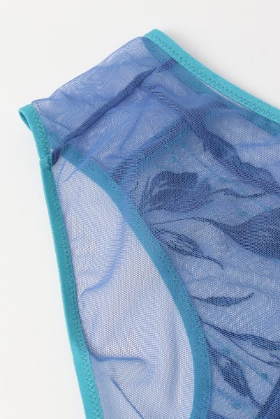画像12: 【予約受付中】2026SS|NURIA blue C110 | ノーマルショーツ・ブルー  | ewabien エヴァビアン (12)