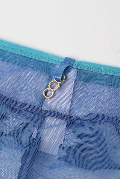 画像13: 【予約受付中】2026SS|NURIA blue C110 | ノーマルショーツ・ブルー  | ewabien エヴァビアン (13)