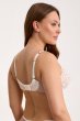 画像2: 【予約受付中】2026SS|LAILA beige B862 | ブラレット・パッドなし・ワイヤーブラ・一枚レース・大きいサイズ・ベージュ | ewabien エヴァビアン (2)