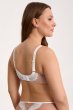 画像2: 【予約受付中】2026SS|LAILA beige B214 | 3/4カップ・ワイヤーブラ・グラマー向け・ベージュ| ewabien エヴァビアン (2)
