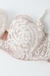 画像9: 【予約受付中】2026SS|LAILA beige B161 | フルカップ・パッドなし・ワイヤーブラ・一枚レース・大きいサイズ・ベージュ | ewabien エヴァビアン (9)