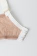 画像12: 【予約受付中】2026SS|LAILA beige B161 | フルカップ・パッドなし・ワイヤーブラ・一枚レース・大きいサイズ・ベージュ | ewabien エヴァビアン (12)
