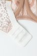 画像13: 【予約受付中】2026SS|LAILA beige B161 | フルカップ・パッドなし・ワイヤーブラ・一枚レース・大きいサイズ・ベージュ | ewabien エヴァビアン (13)