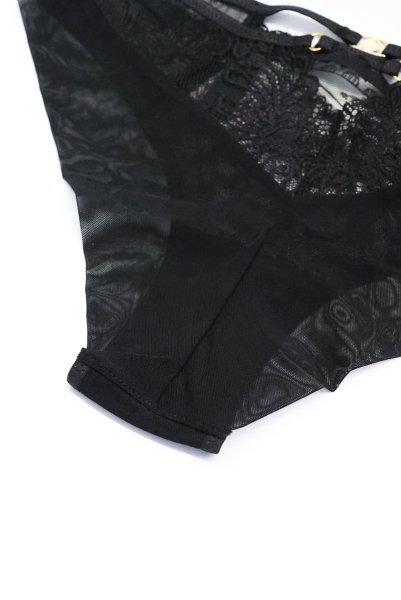 画像13: ELVIRA black C512｜ブラジリアンショーツ・ブラック | ewabien エヴァビアン【サイズ交換NG・メール便対象】輸入下着・高級ランジェリー  (13)