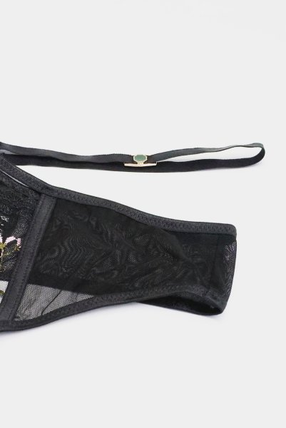 画像11: ELVIRA black C200 |タンガ・Tバック・ブラック  | ewabien エヴァビアン【サイズ交換NG・メール便対象】輸入下着・高級ランジェリー  (11)