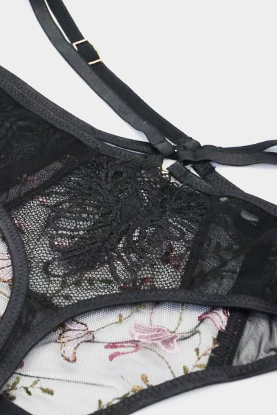 画像13: ELVIRA black C200 |タンガ・Tバック・ブラック  | ewabien エヴァビアン【サイズ交換NG・メール便対象】輸入下着・高級ランジェリー  (13)