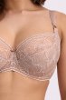 画像5: SOFIA beige B150 | フルカップブラ・透けないタイプ・セミソフト・大きいサイズ・ベージュ| ewabien エヴァビアン【サイズ交換OK】 輸入下着・高級ランジェリー  (5)