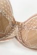 画像10: SOFIA beige B214 | 3/4カップ・ワイヤーブラ・グラマー向け・ベージュ| ewabien エヴァビアン【サイズ交換OK】 輸入下着・高級ランジェリー  (10)