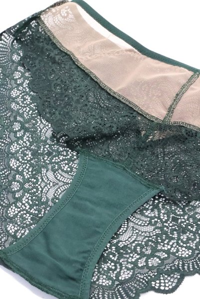 画像11: MARIBEL green C511｜ブラジリアンショーツ・グリーン | ewabien エヴァビアン【サイズ交換NG・メール便対象】輸入下着・高級ランジェリー  (11)