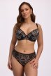 画像3: PALMER black B214 | 3/4カップ・ワイヤーブラ・グラマー向け・ブラック| ewabien エヴァビアン【サイズ交換OK】 輸入下着・高級ランジェリー  (3)