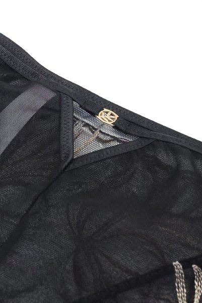 画像13: PALMER black C511｜ブラジリアンショーツ・ブラック | ewabien エヴァビアン【サイズ交換NG・メール便対象】輸入下着・高級ランジェリー  (13)