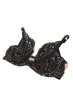 画像10: LAILA-black-B862 | ブラレット・パッドなし・ワイヤーブラ・一枚レース・大きいサイズ・ブラック | ewabien エヴァビアン【サイズ交換OK】 輸入下着・高級ランジェリー  (10)