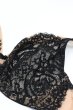 画像11: LAILA-black-B862 | ブラレット・パッドなし・ワイヤーブラ・一枚レース・大きいサイズ・ブラック | ewabien エヴァビアン【サイズ交換OK】 輸入下着・高級ランジェリー  (11)