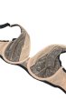 画像16: LAILA-black-B862 | ブラレット・パッドなし・ワイヤーブラ・一枚レース・大きいサイズ・ブラック | ewabien エヴァビアン【サイズ交換OK】 輸入下着・高級ランジェリー  (16)