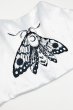 画像14: コルセット（ホワイト・バタフライプリント・サテン・シルク混）【送料無料】輸入下着・ 高級ランジェリー [Moon-Butterfly-Corset] (14)