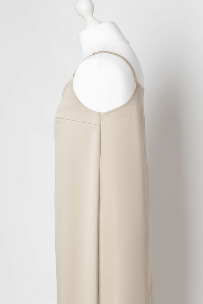 画像6: Angel-Slip-Dress-Long  | ロングドレス・ベージュ・シルク混・2way・取り替えOKな羽ストラップ付き | LA MUSA ラミューザ| ラミューザ LA MUSA 輸入下着・ 高級ランジェリー   (6)