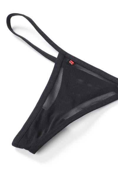 画像15: 867 CHE 1 black | ローズ柄レースのスリップドレス＆タンガセット・Tバック・ブラック・シースルー   | 高級Sexyランジェリー Obsessive (15)