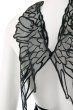 画像16: 大きな翼で魅了するスリップドレス＆Tバックの2点セット(バックシャン・ブラック・タンガ)   輸入下着・ランジェリー   (16)