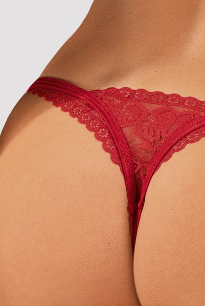 画像8: Lacelove Thong |Gストリング・Tバック・レッド | obsessive 高級Sexyランジェリー (8)
