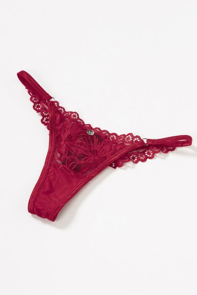 画像9: Lacelove Thong |Gストリング・Tバック・レッド | obsessive 高級Sexyランジェリー (9)