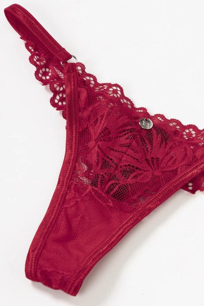 画像11: Lacelove Thong |Gストリング・Tバック・レッド | obsessive 高級Sexyランジェリー (11)