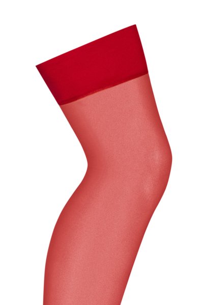 画像7: S800 stockings red | ガーターストッキング ・朱レッド・肌側シリコンなし・ずり落ちにくいタイプ   | 高級Sexyランジェリー Obsessive (7)
