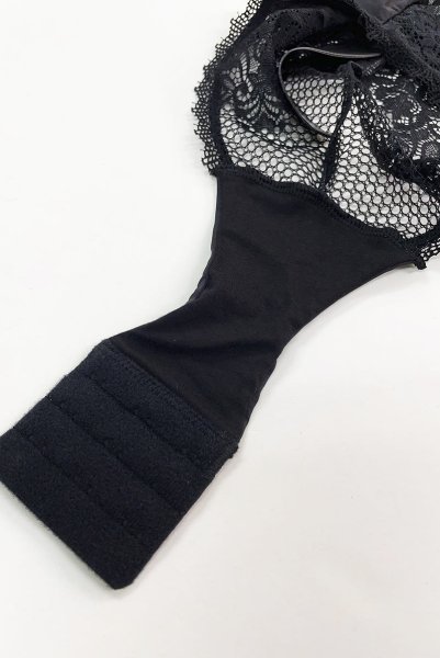 画像18: Maderris teddy |テディ・ワイヤーなし・ブラック | obsessive 高級Sexyランジェリー (18)