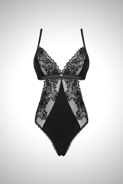 画像12: Maderris teddy |テディ・ワイヤーなし・ブラック | obsessive 高級Sexyランジェリー (12)