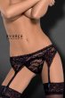 画像3: Catia garter belt | 総レースのガーターベルト＆Tバックセット・黒   | 高級Sexyランジェリー Obsessive (3)