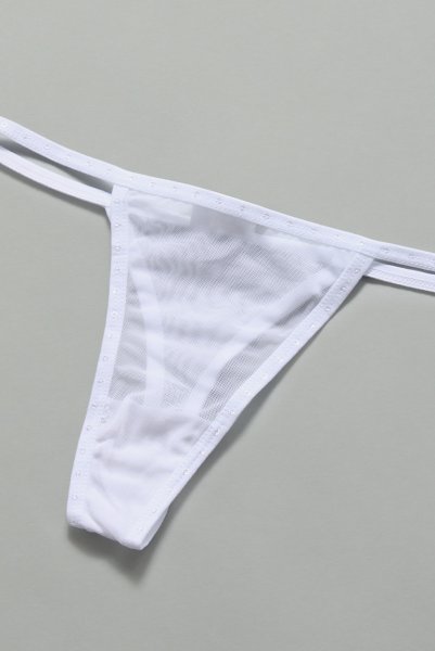 画像15: Heavenlly-babydoll |ベビードール＆Tバックセット（ノンワイヤー・レース・ホワイト） | obsessive 高級Sexyランジェリー (15)