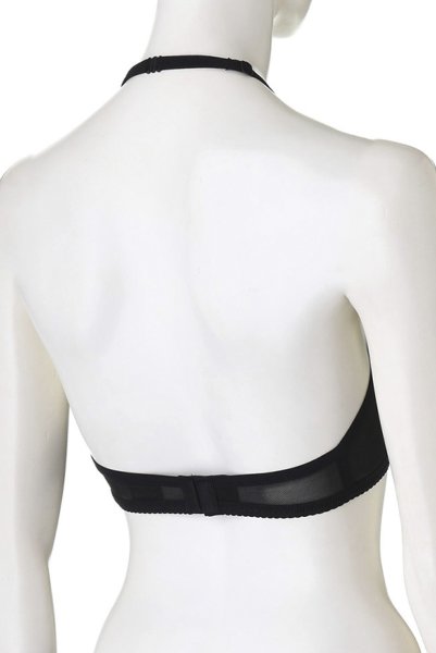 画像12: 838-SET-1-set-black | フラワーレースのブラ&タンガ ・ノンパテッドブラ・ノンワイヤー・Tバック・ブラック   | 高級Sexyランジェリー Obsessive (12)