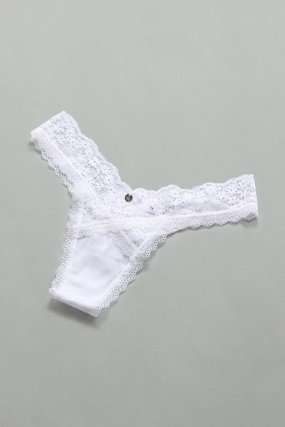 画像7: Heavenlly-thong |Tバック・タンガ (レース・ホワイト) | obsessive 高級Sexyランジェリー (7)