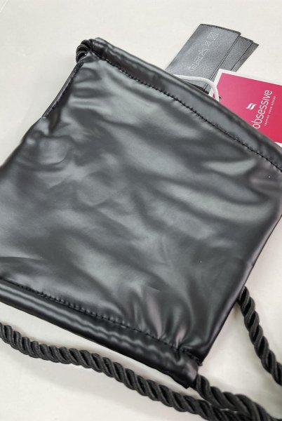 画像15: Cordellis set |ブラ&ショーツ2点セット・ボンテージ・ロープ・ブラック | obsessive 高級Sexyランジェリー (15)