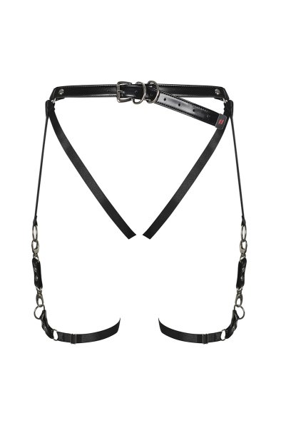 画像2: A762 harness | 黒のハーネス（ボンテージ・ブラック)   | 高級Sexyランジェリー Obsessive (2)