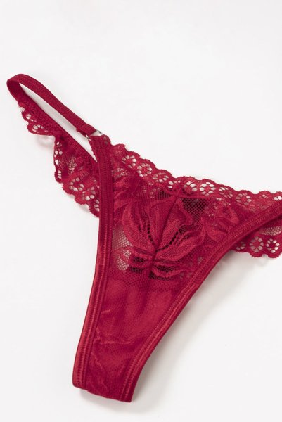 画像26: Lacelove 3pcs set |ブラレット&ガーターベルト&ブラジリアンショーツ3点セット・レッド | obsessive 高級Sexyランジェリー (26)