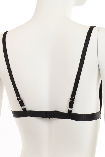 画像14: 在庫限り｜Blanita 3pcs set | ブラ＆ガーターベルト＆タンガ3点セット・Tバック・ブラック   | 高級Sexyランジェリー Obsessive (14)